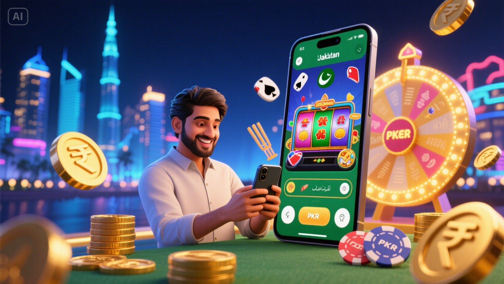 Spin Royale SlotsMake your first deposit today and receive a 200% instant bonus! Pakistani players can enjoy mobile play, fair gaming, and fast PKR cashouts.